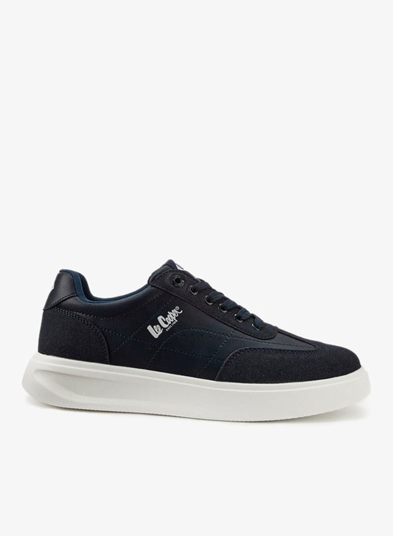 Lee Cooper Men's Panelled Lace-Up Sneakers - Image 1