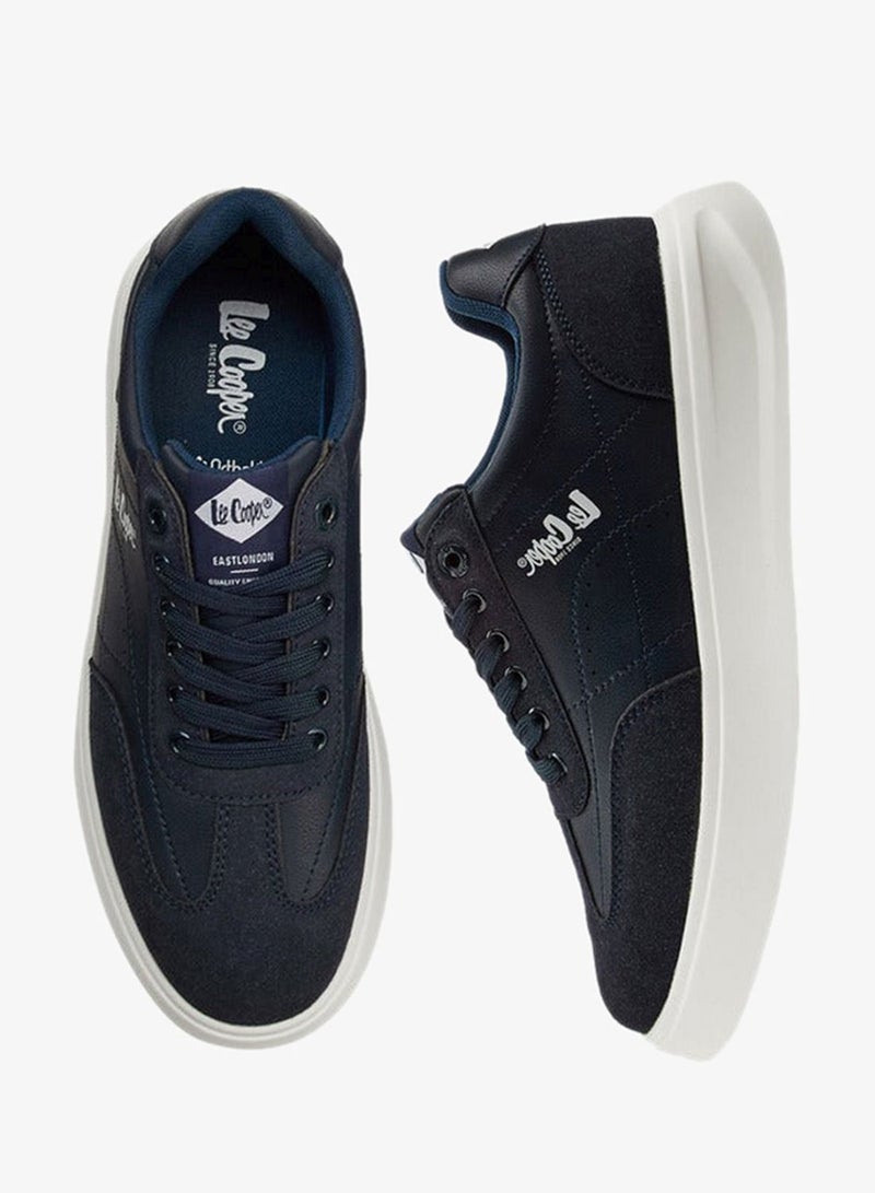 Lee Cooper Men's Panelled Lace-Up Sneakers - Image 2