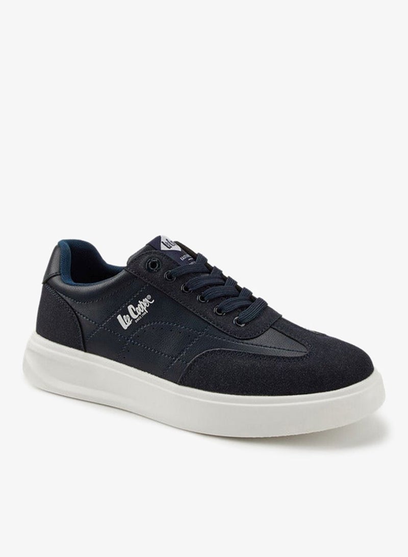 Lee Cooper Men's Panelled Lace-Up Sneakers - Image 3