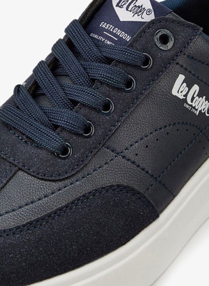 Lee Cooper Men's Panelled Lace-Up Sneakers - Image 5
