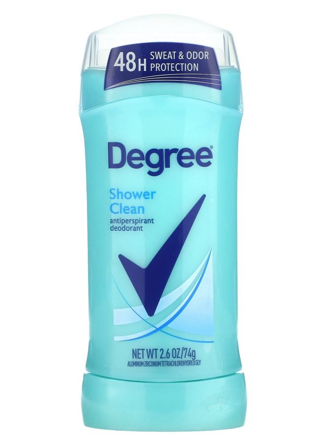 Degree Antiperspirant Deodorant Shower Clean 2.6 oz (74 g)