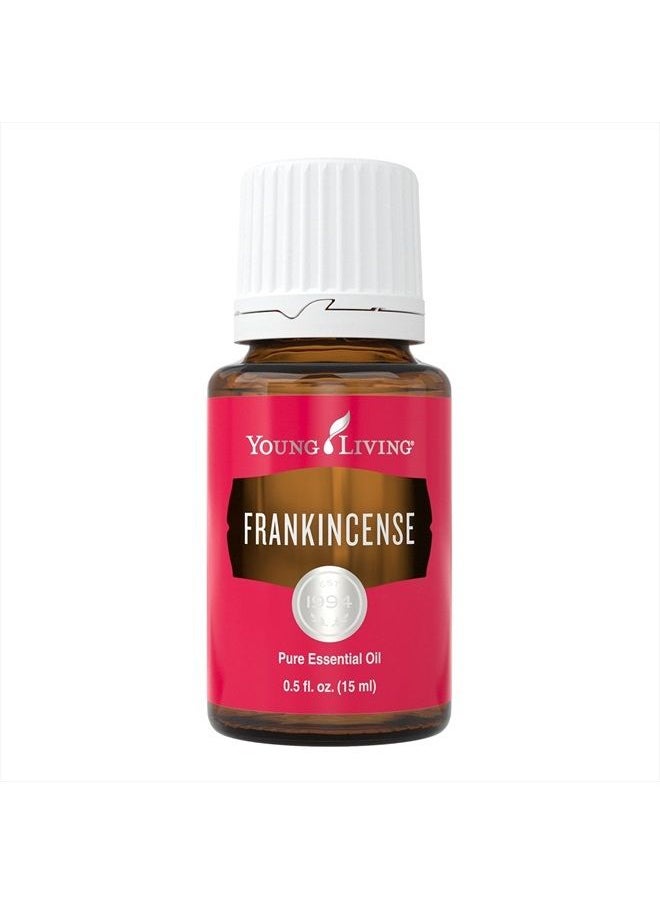 Young Living Frankincense Essential Oil 15ml - Pure & Therapeutic Grade Oil - Warm, Spicy Aroma - Promotes Relaxation, Calmness & Holistic Wellness Journey  - Image 1