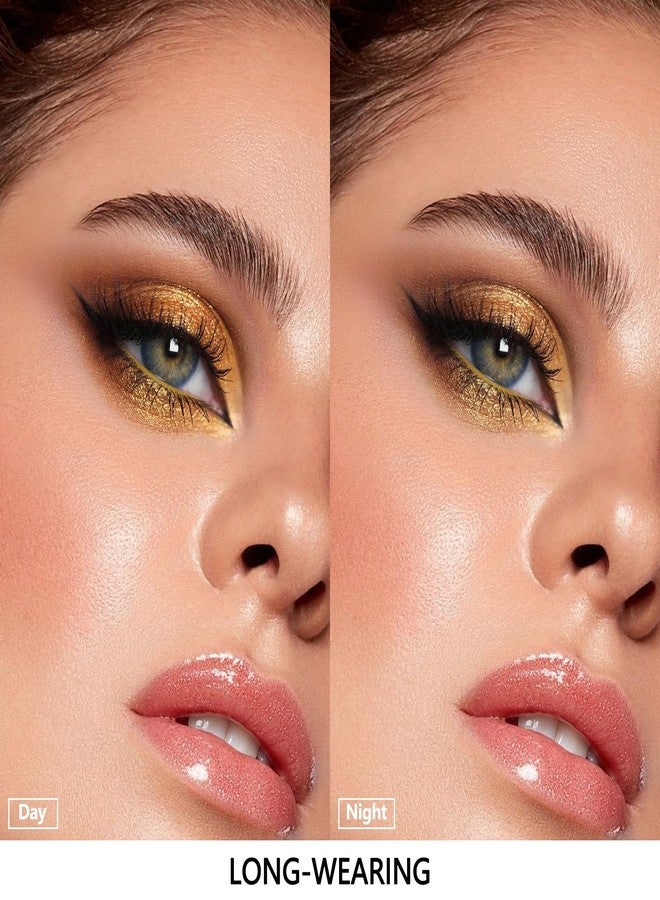 Anglicolor Glitter Eyeshadow Diamond, Liquid Eyeshadow Long-Lasting Quick-Dry, Lightweight Smooth, Shimmer Eyeshadow, Metals Gloss Sparkling Eyeliner Pen, Cosmetics Gift for Girls and Women - Image 5