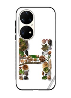 VR CREATIVE Protective Case Cover For Huawei P50 Pro Alphabet H Design Multicolour  - Image 1