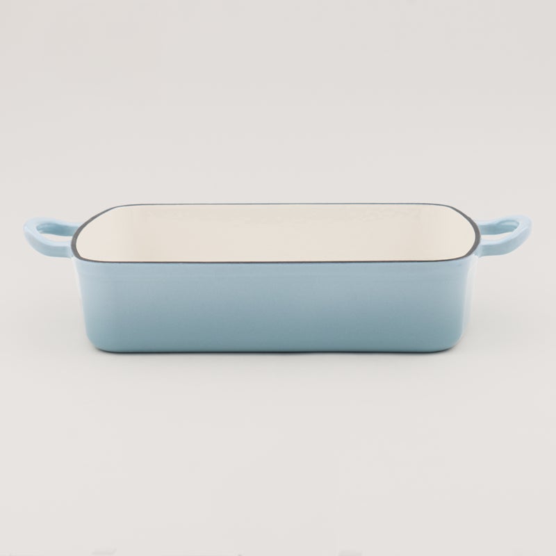 Alberto enameled cast iron roaster, blue 33*25*7.5cm - Image 2