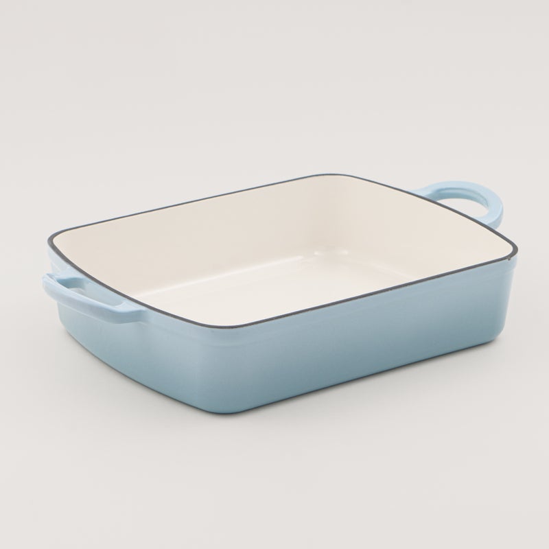 Alberto enameled cast iron roaster, blue 33*25*7.5cm - Image 1