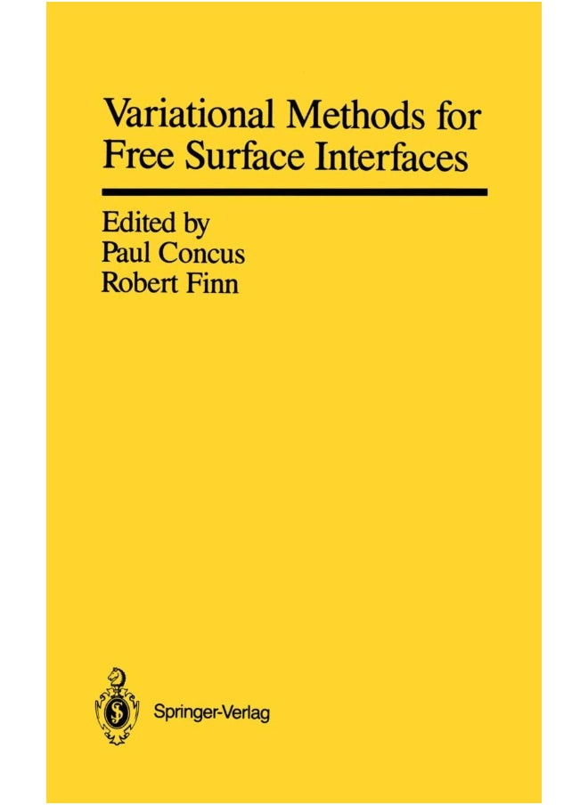Variational Methods for Free Surface Interfaces 