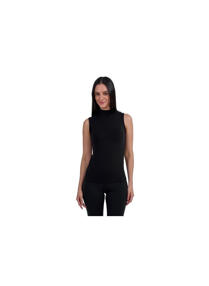 DICE Dice Women Cut Top With High Neck 
