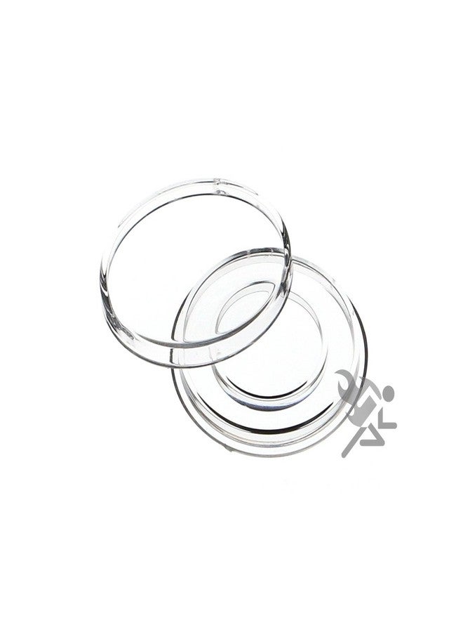 OnFireGuy Coin Capsule Storage Tube & 20 Air-Tite A16 Direct Fit Coin Holders for 1/10oz Gold Eagles (Black Cap Lid) - Image 2