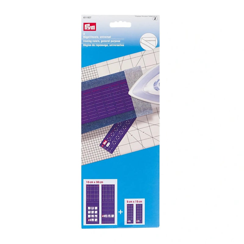 Prym General Purpose Ironing Rulers, 2 PC - Image 1