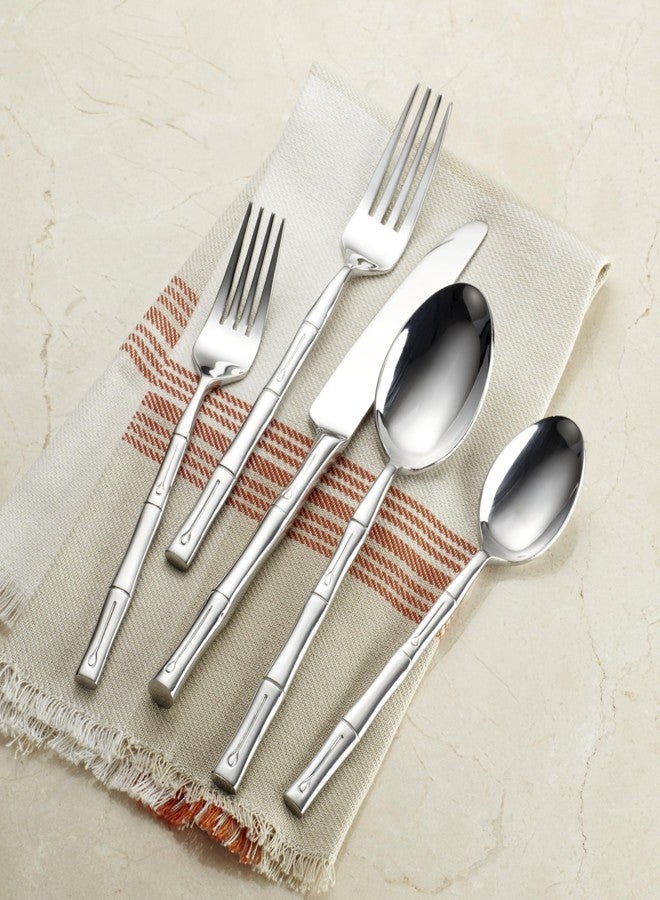 Hampton Forge Hampton Signature – Bamboo – 20 Piece Flatware Set, Service for 4 - Image 3