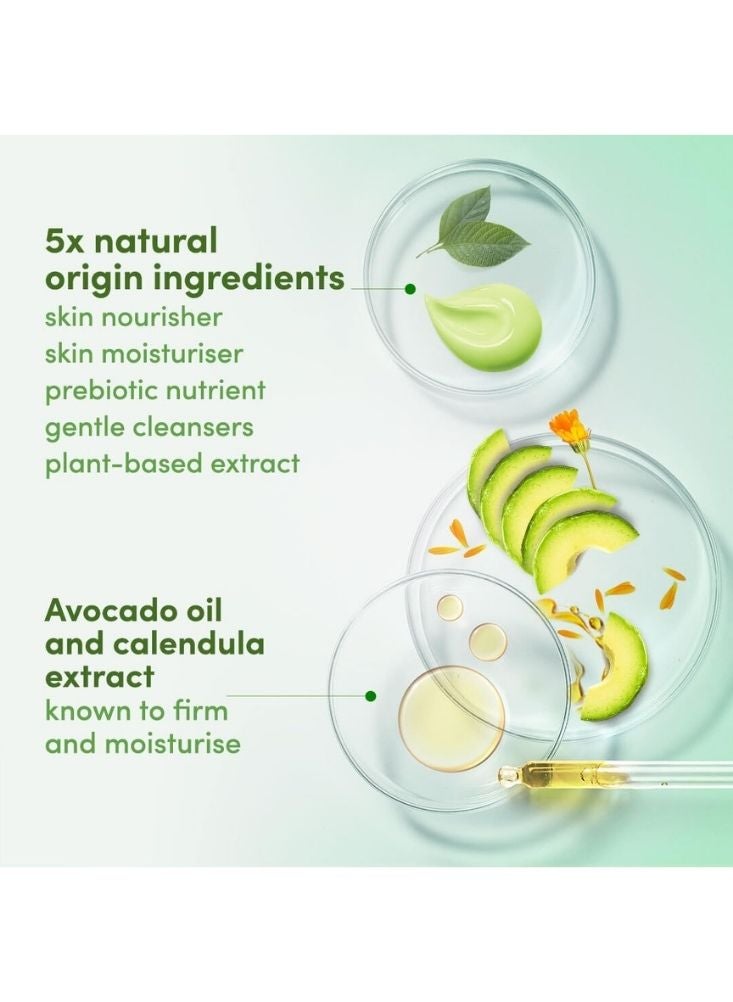 دوف غسول الجسم المنعش من دوف - منظف مرطب بالافوكادو ومستخلص الآذريون - Image 3