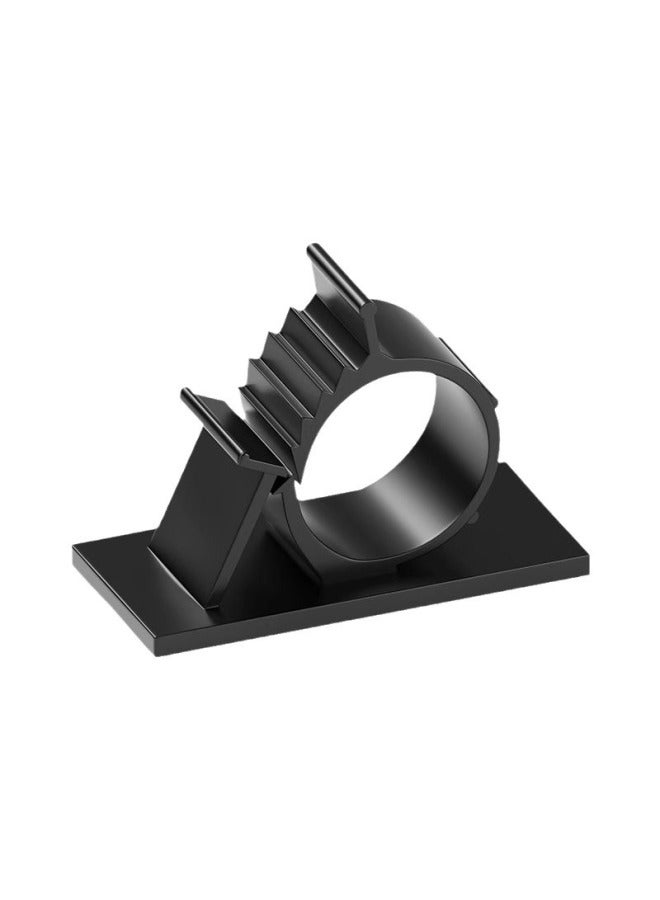 Loquat 3M Adhesive Cable Tie Fixing Seat Punch-free Wire Harness Clamp Wire Organizer Wire Clamp Wire Clamp Network Cable Route Artifact-Color:Black 0810 】 - Image 5