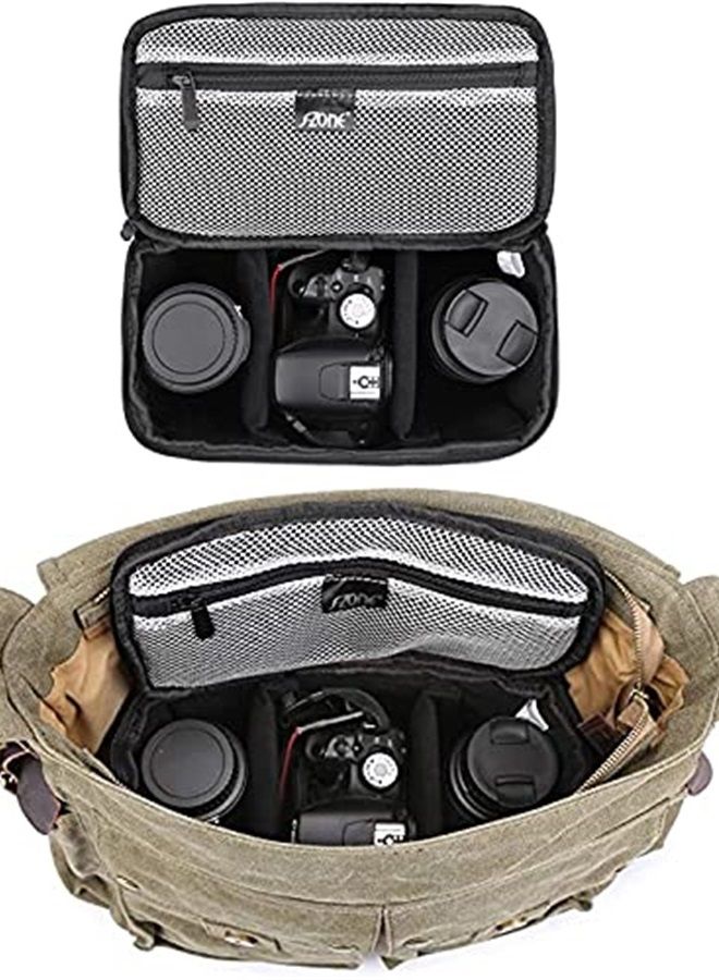 S-ZONE Water Resistant Camera Insert Bag with Sleeve Camera Case Upgraded Version 2.0 - Image 3