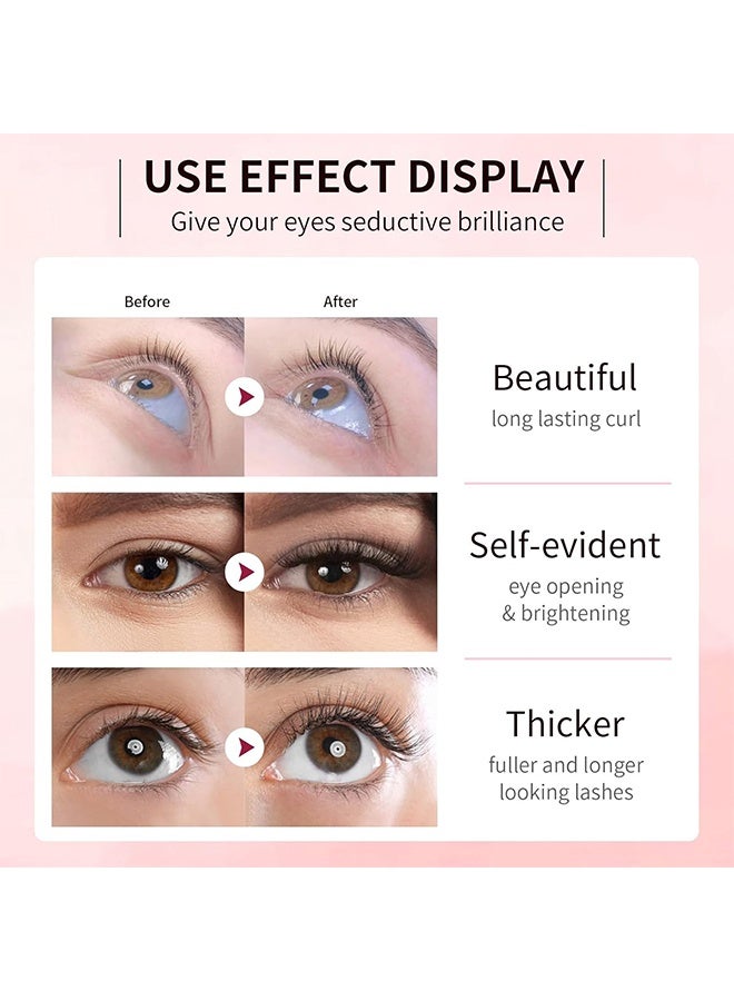 ibcccndc Eyelash Lifting, 7 Pieces Lash Lifting Kit Set Eyelash Perm Kit Long Lasting Curl Home & Professional Use Lash Lift Kit & Safe Perming Wave Semi Permanent Curling Professional Quality - Image 5