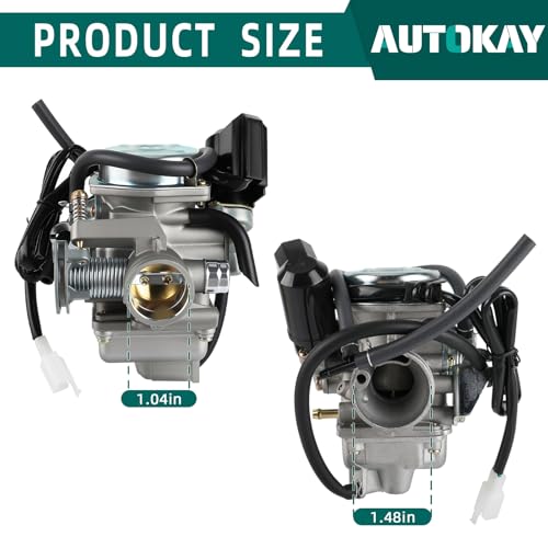 AUTOKAY GY6 150 cc Carburetor Carb Scooter Go Kart Howhit Go Cart 26mm 4 stroke 150cc Carb - Image 5