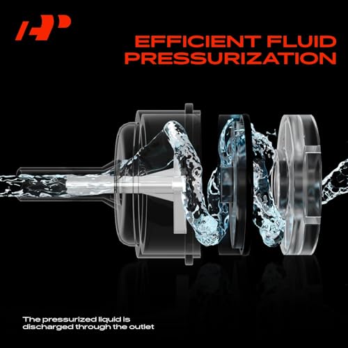 A-Premium Windshield Washer Pump Compatible with Chevrolet Equinox & Volkswagen Passat, Golf, GTI, e-Golf, EuroVan & Jeep Renegade & Fiat 500, 500X, 500L & Suzuki XL7 & Saturn & Pontiac & Ram - Image 4