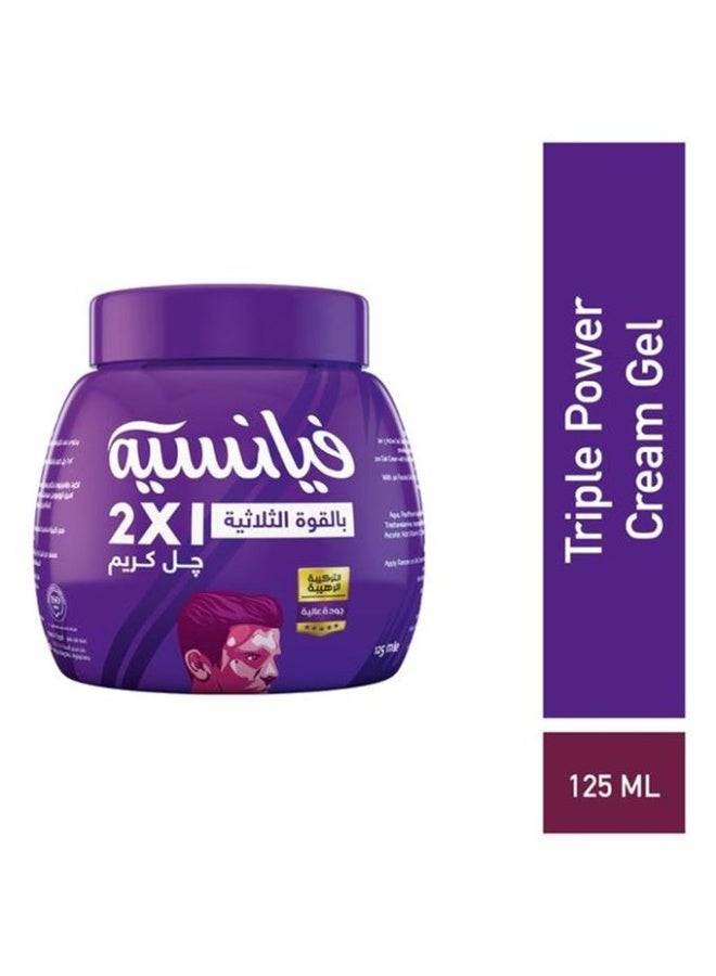 FIANCEE Gel Cream 2 IN 1 Three Active - 125ML - Image 2