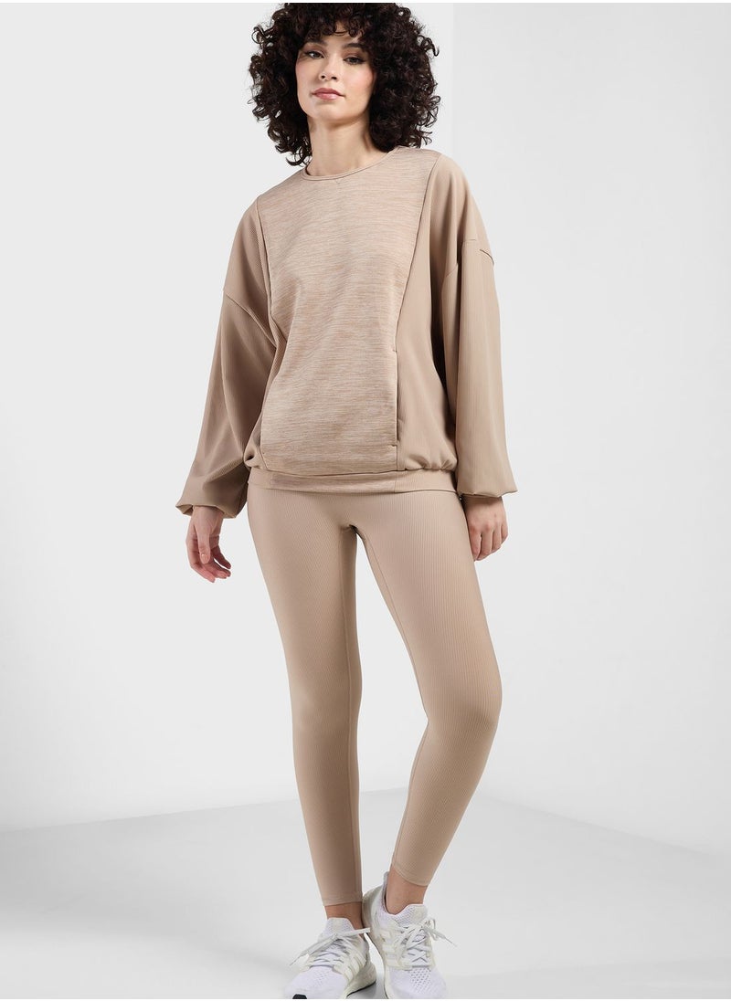 Code 7/8 Ribbed Leggings
