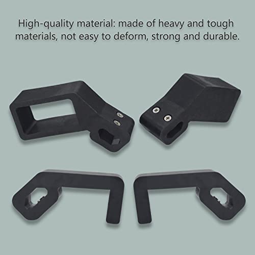 Haiouus Extension Cord Holder Organizer/Heavy Duty Level Mount Holder Kit for Milwaukee Packout Tool System, Heavy Duty Holder Hold Upto 50ft Large Extension Cord Ideal Cable Bracket with/Level Holder Black - Image 4