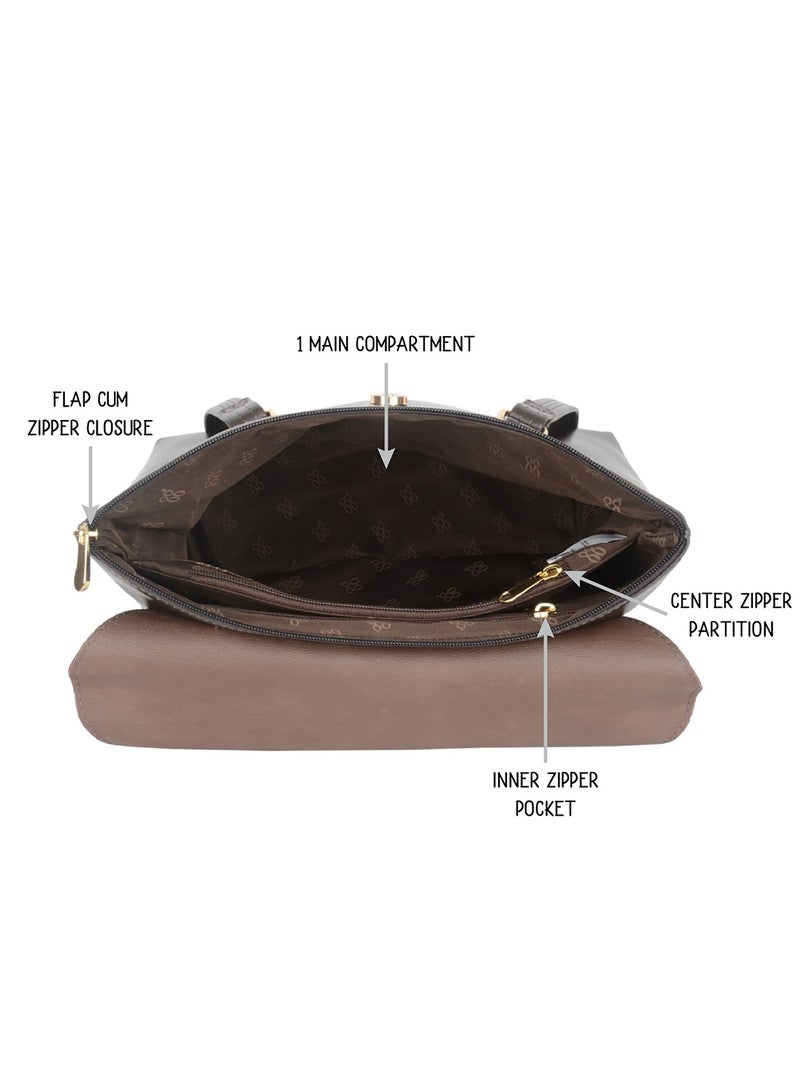 Baggit Lxe Delgado Ora 5 SH (Dark Oak) - Image 5