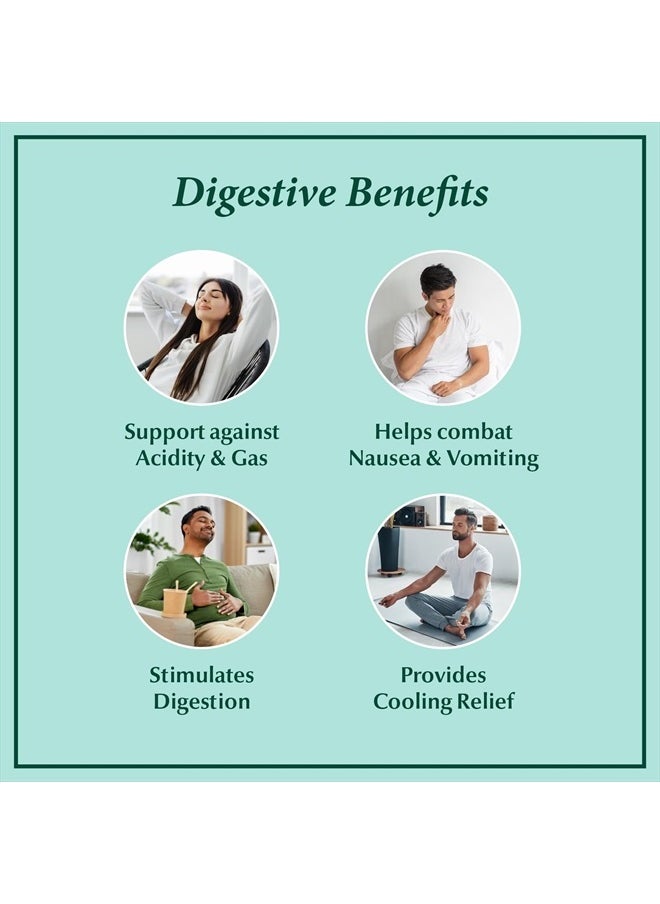 Dabur - Pudin Hara Pearls - Daily Digestive Care Supplements for Men and Women, Helps Abate Symptoms of Bloating, Acidity, Flatulence and Indigestion for Digestive and Gut Health, 100 count (Pack of 10) - Image 1
