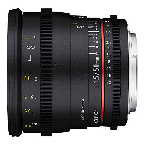 Rokinon 50mm T1.5 Cine DS Lens for Sony E - Image 3