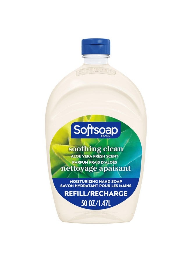Softsoap Soothing Clean Liquid Hand Soap Refill, 50 Ounce - Image 1