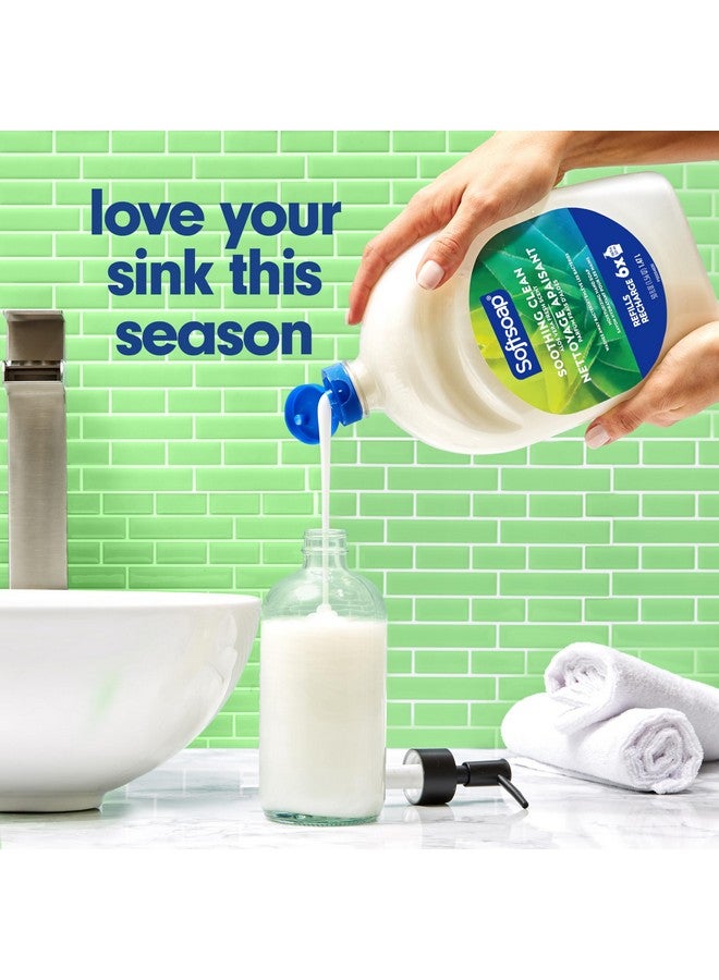 Softsoap Soothing Clean Liquid Hand Soap Refill, 50 Ounce - Image 2