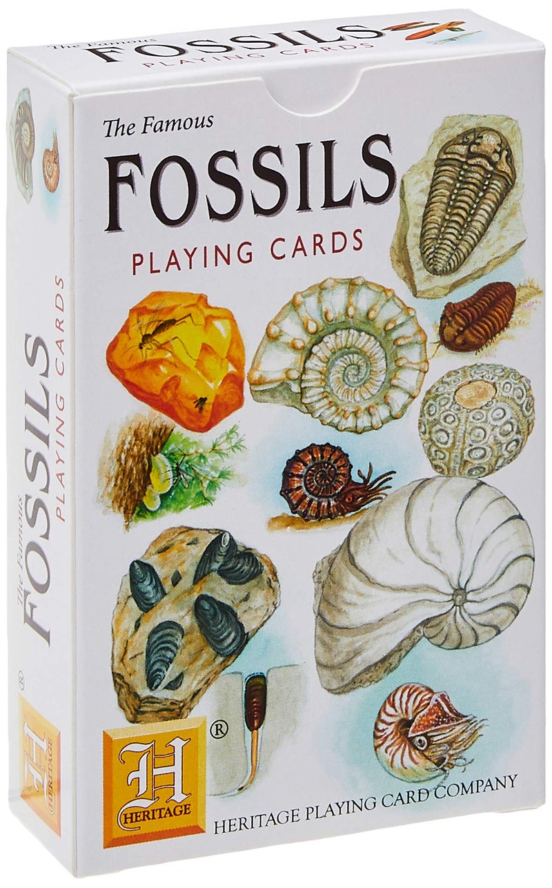 Heritage Playing Cards Fossils set of 52 + jokers (hpc) - Image 1