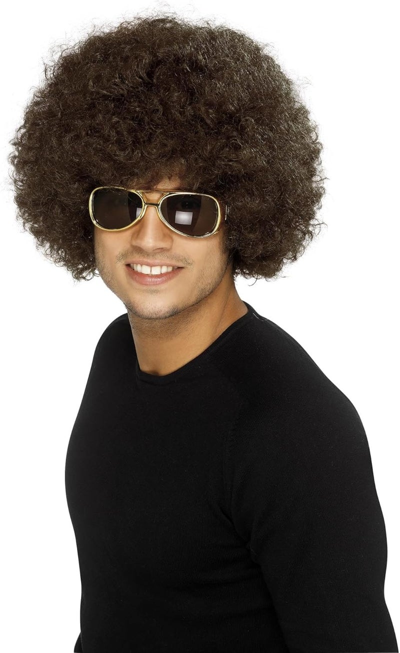 Smiffys باروكة أفرو نسائية من سميثيز من الستينات - Image 1