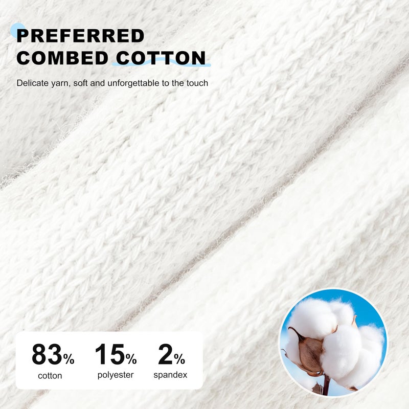Hromec Pilates Socks with Grips for Yoga, Barefoot, Ballet, Barre, Hospital Non Slip Anti Skid Socks for Women and Men - Image 3