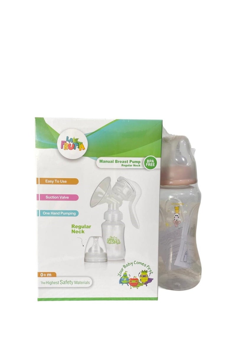 La Frutta La Frutta Classic Breast Pump + feeding 240 ml Comfort (Assorted) 