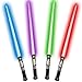 Cawiew 4 Pack Light up Sword Saber with FX Sound onOff Control and Full Retractable Handle 4 Colors LED Glow in The Dark Toy for Kids Adult - Image 3