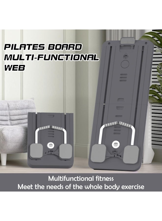SUPER 5 Pilates Board, Multifunctional Abdominal Board, Ab Core Trainer, Ab Trainer Machine, Ab Board, Exercise Board, Abs Workout Equipment, Core Workout Equipment - Grey - Image 5