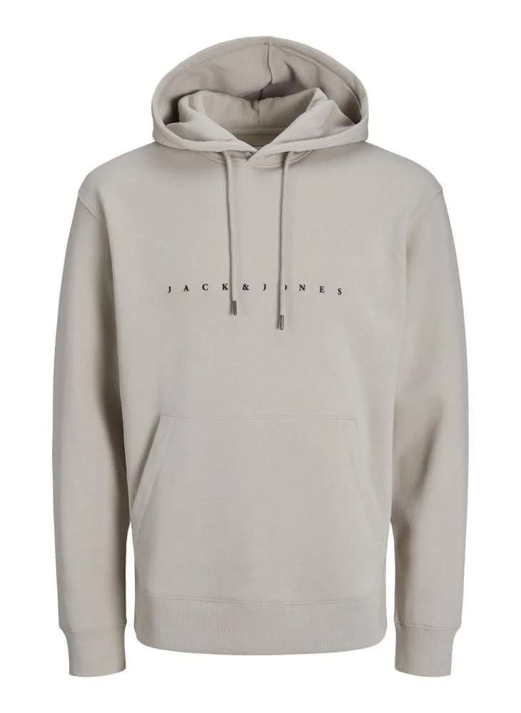 JACK & JONES  Logo Graphic Pullover Hoodie for Men | Best Price UAE