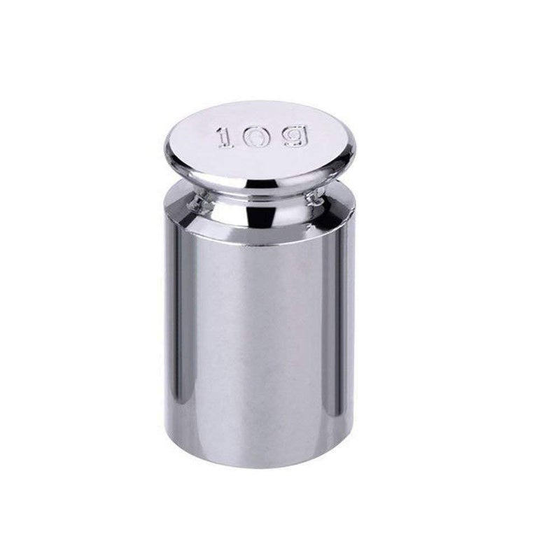 Eagle's 5 Pieces 10g Scale Weights for Digital Scale Balance, Chrome Plating Calibration Gram Weights for Electronic Scales - Image 2