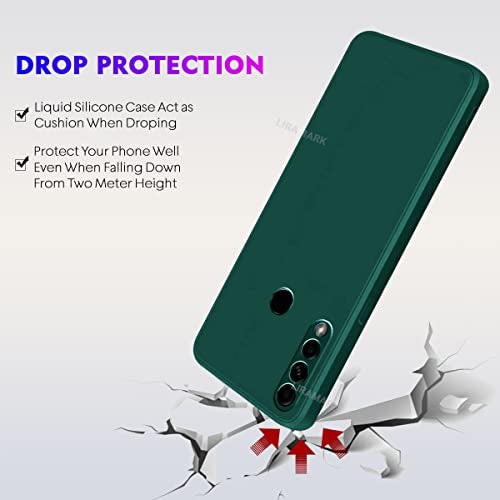 LIRAMARK Silicone Soft Back Cover Case for Oppo A31 / Oppo A8 (Silicone Green) - Image 4