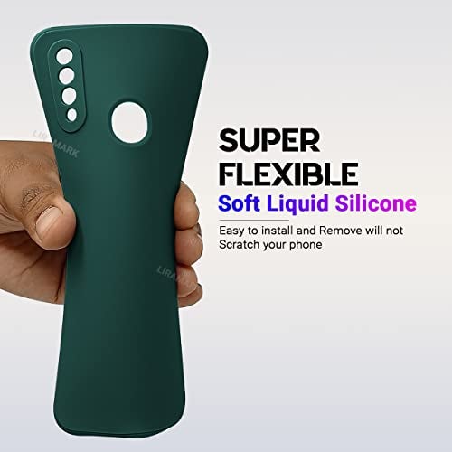 LIRAMARK Silicone Soft Back Cover Case for Oppo A31 / Oppo A8 (Silicone Green) - Image 3