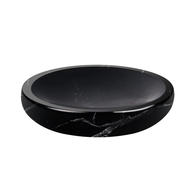 MARBLE SOAP DISH ITALY NATURAL STONE SPONGE HOLDER FOR BATHROOM TUB SHOWER KITCHEN SINK HANDCRAFT ROUND SOAP CASE ORGANIZER TRINKET PLATE JEWELRY TRAY COASTER FOR HOME DECOR BLACK DL007