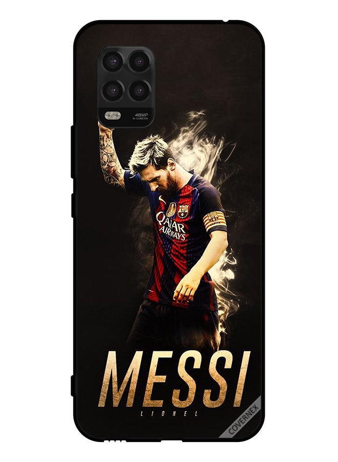 Covernex Protective Case Cover For Xiaomi Mi 10 Lite 5G Lionel Messi Vintage - Image 1