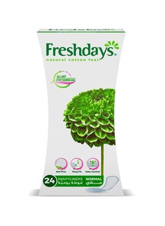 Freshdays All Day Freshness Panty Liners - Normal 24 Pads  - Image 1