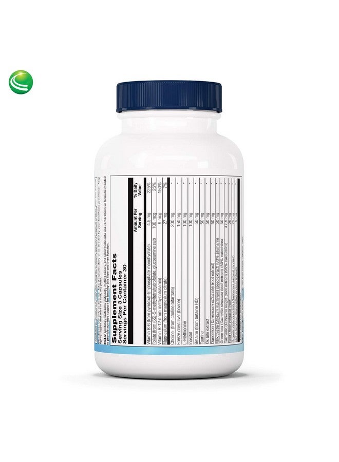 Nutra BioGenesis Bioliv Choline Betaine Hcl And Dandelion Root To Help Support Bile Flow Liver Health & And Gallbladder Function 90 Capsules - Image 3
