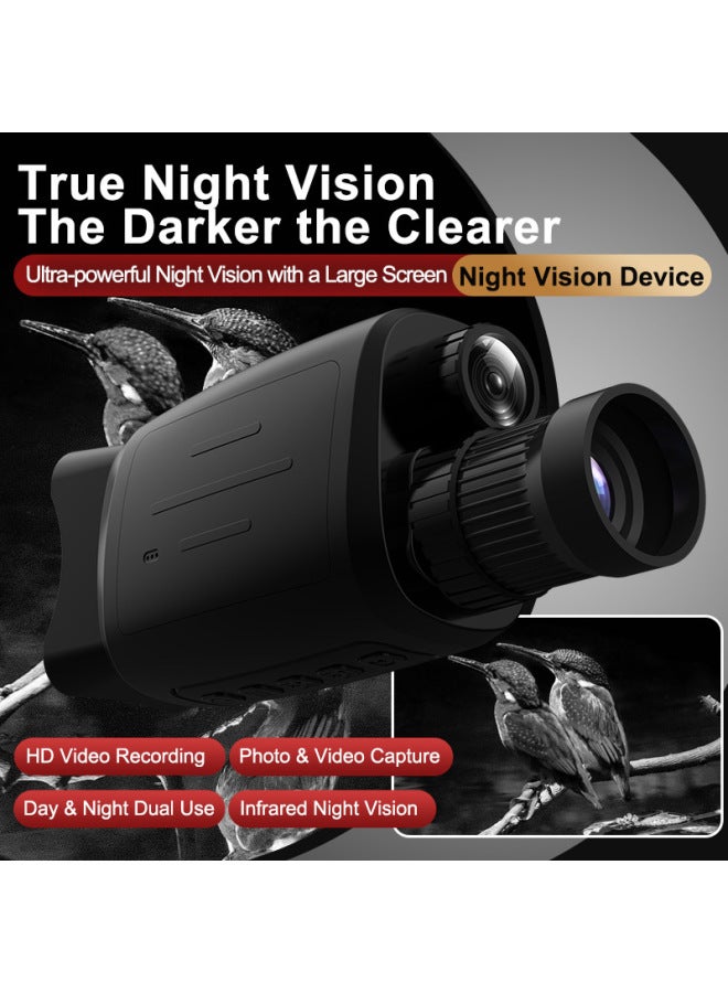 Generic Mono Digital Night Vision HD Camera Video Portable Outdoor Patrol Surveillance Security Camera NV1000-Body Color:Black  - Image 4