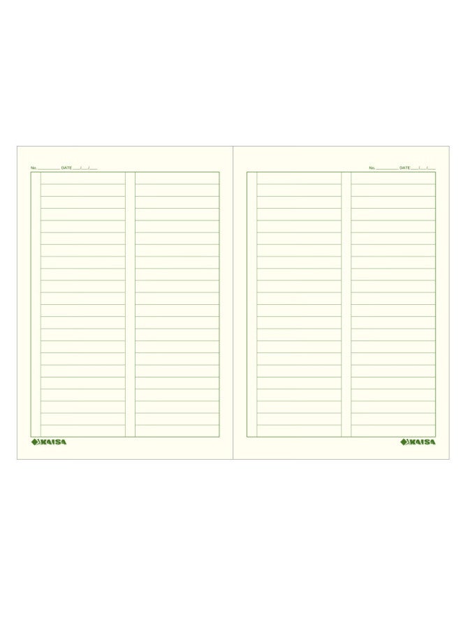 Kaisa Herbal Grid Arithmetic Math Exercise Book 18k 20 Pages Student Postgraduate Draft Paper Exam Calculation Exercise Book 10-pack Ksp-0037 - Image 5
