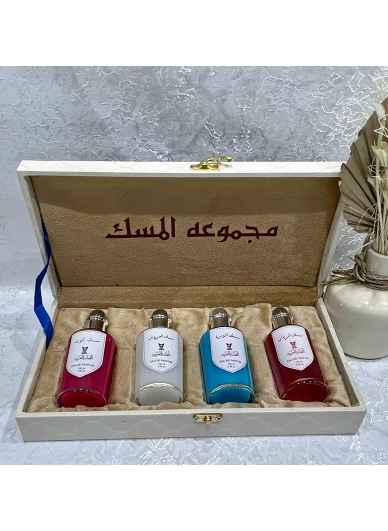 معرض العطور مجموعة المسك الرمان و بودر و العروس و التوت 100مل  - Image 2