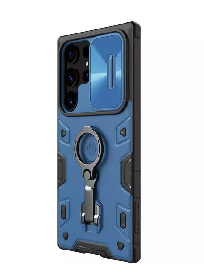 Nillkin Nillkin CamShield Armor Pro Series Cover Case Designed For Samsung Galaxy S23 Ultra - Blue  - Image 3