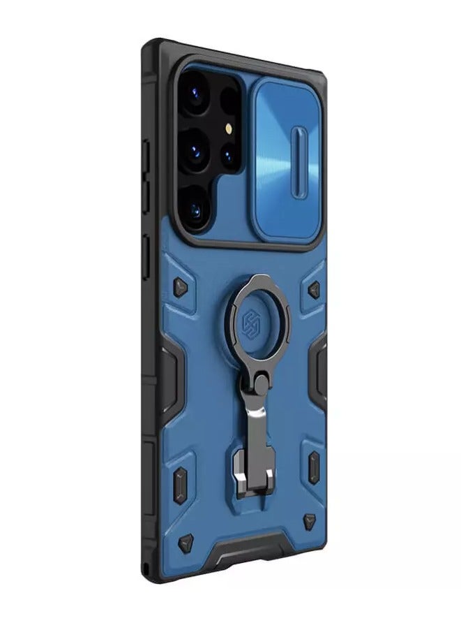 Nillkin Nillkin CamShield Armor Pro Series Cover Case Designed For Samsung Galaxy S23 Ultra - Blue  - Image 5