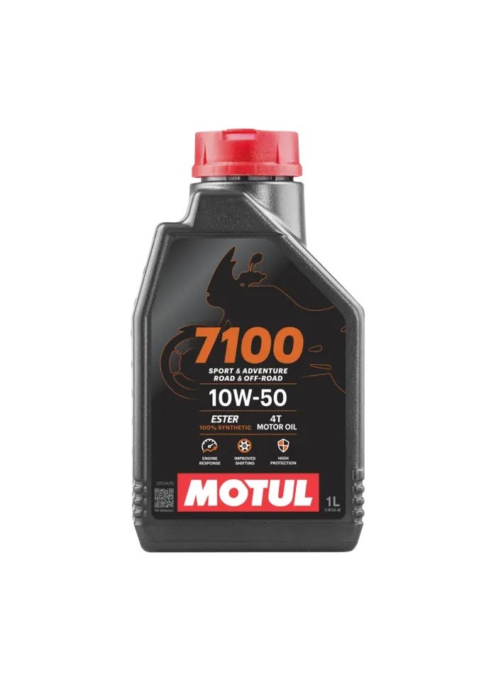 MOTUL - 7100 10W-50 4T-1LTR - Image 1