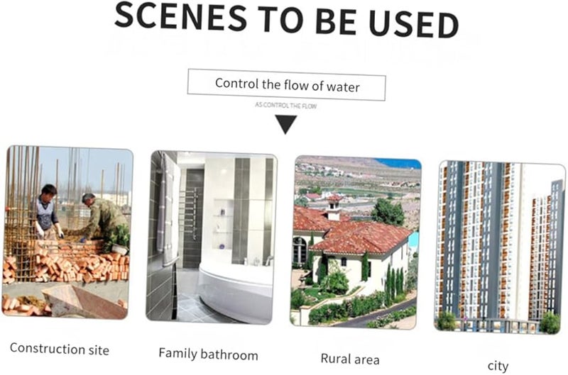 White U Shaped Pipe Support Clamps 4x3 5x1 4cm Easy Installation Secure Pipeline Fixing - Image 5